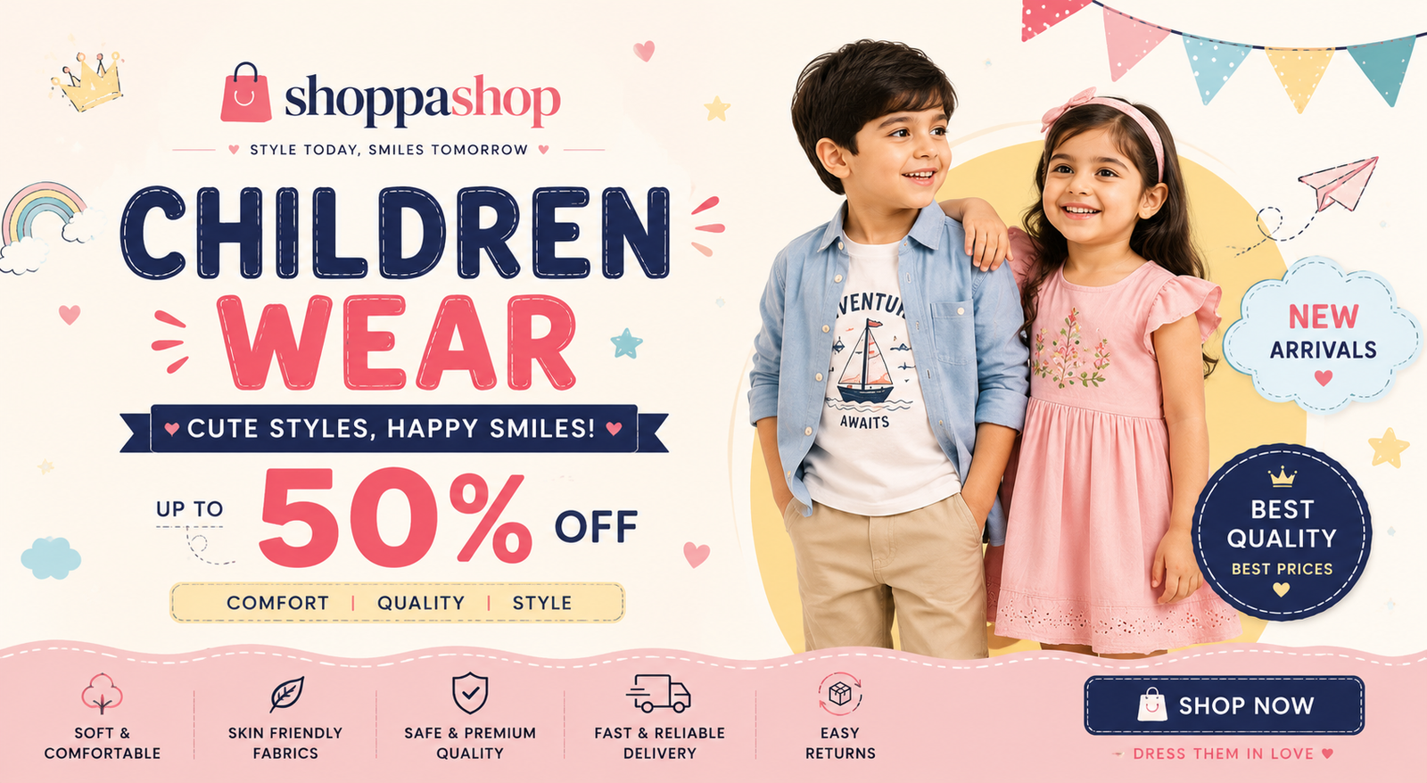 Children Wear - Up to 50% Off