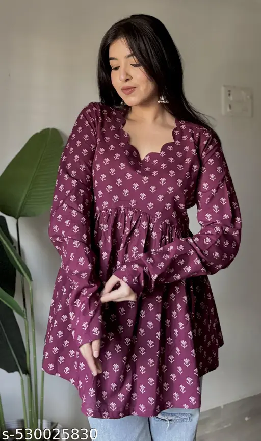 Vibrant Pink Embroidered Kurta Set with Geometric Motifs – Stylish Ethnicwear for Women